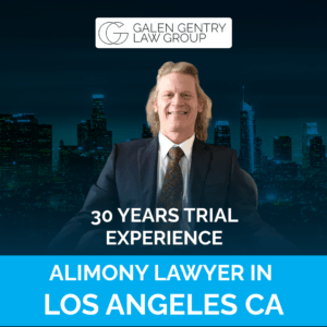 Alimony Lawyer IN Los Angeles CA